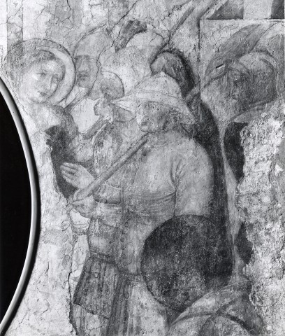 Anonimo — Anonimo emiliano - sec. XIV - Santa Dorotea condotta al martirio — particolare, FARL